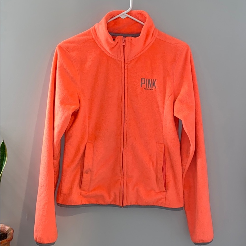 Pink Fleece Zip Up